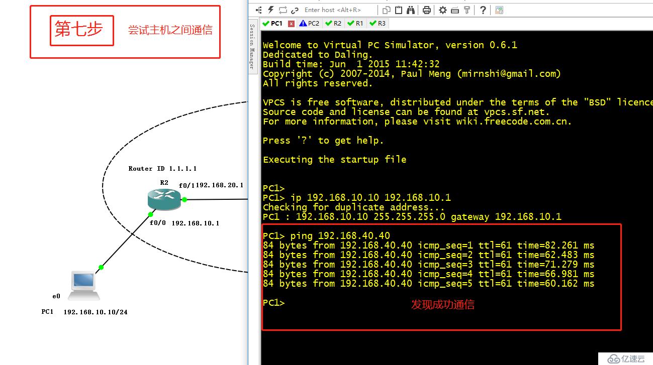 OSPF协议简介及单区域OSPF路由简单实例