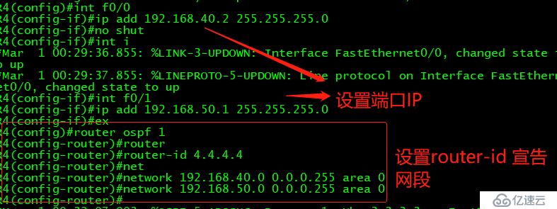 OSPF虚链路的配置