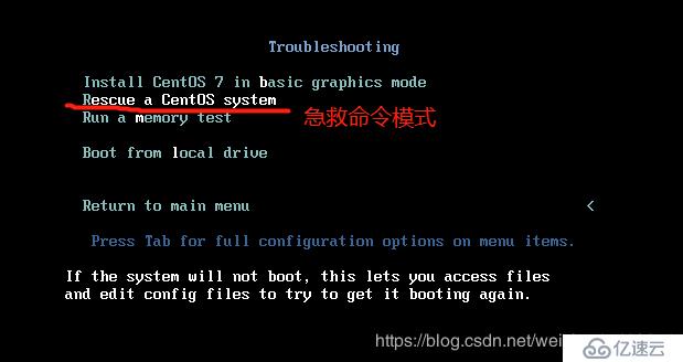 CentOS7 遗忘root 用户密码解决方法