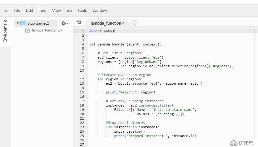 Lambda，AWS和Python的自動化管理操作 - 自動開機和關(guān)機