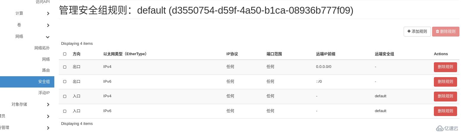 openstack中网络管理操作方法有哪些