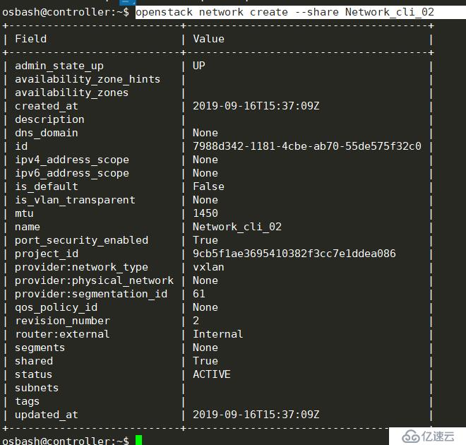 openstack中网络管理操作方法有哪些