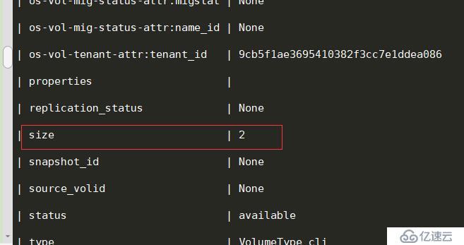 openstack学习-存储管理操作