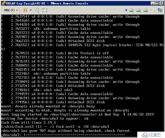 配置使用VMware vRealize Log Insight