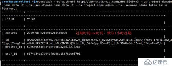 Openstack（二）：keystone认证服务