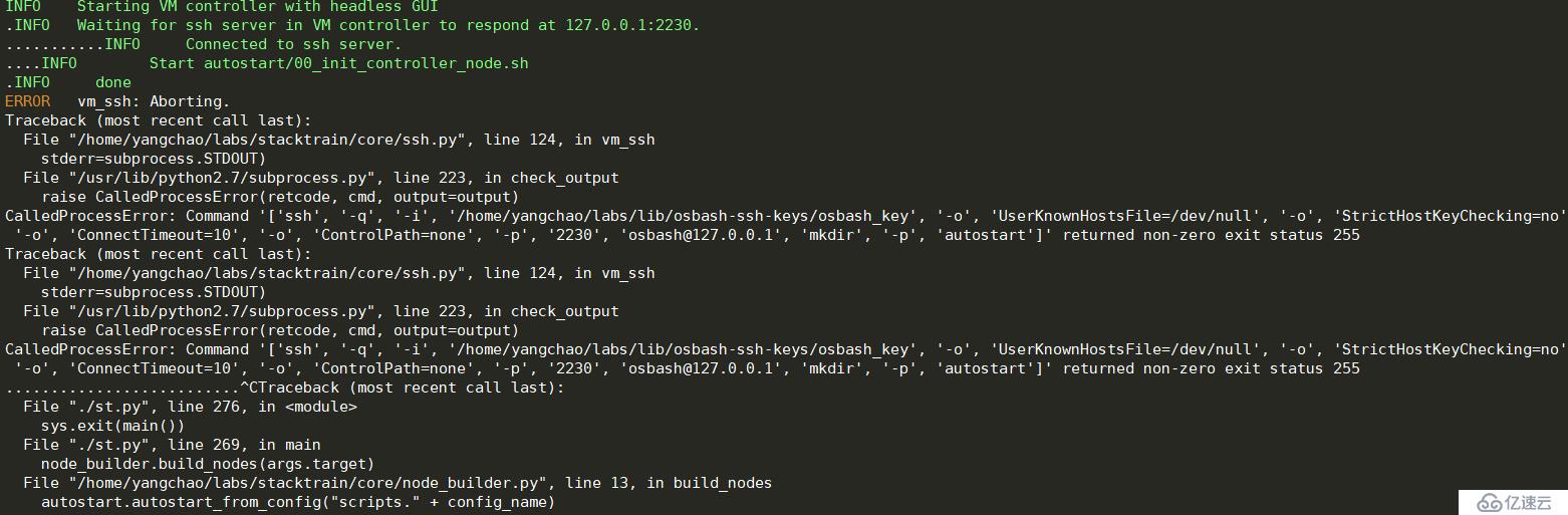 使用ubuntu18.04LTS部署opesntack tranning labs进行测试