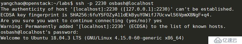使用ubuntu18.04LTS部署opesntack tranning labs进行测试