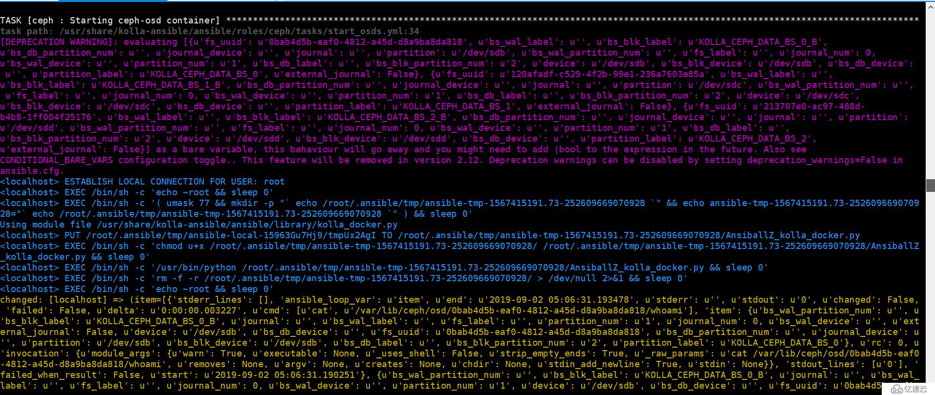 使用Kolla部署Stein版本OpenStack（含Ceph存储部分）