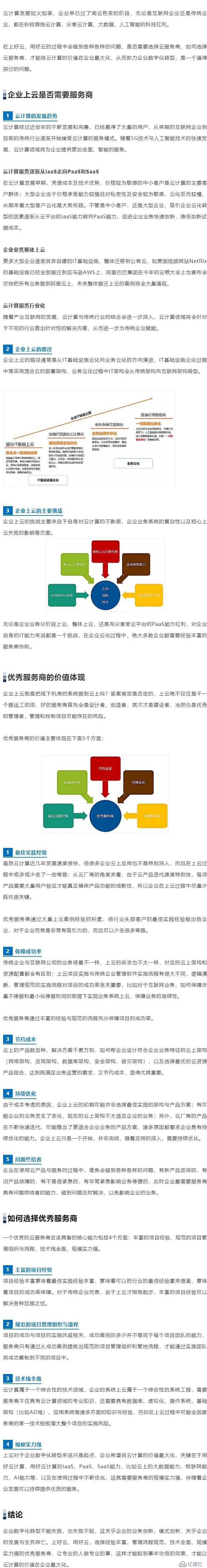 这里有份选择云服务商的攻略，请查收…