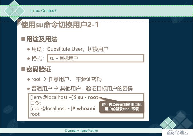 Linux-- Centos7用户切换，PAM和提权