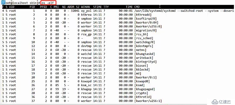 Linux--Centos7进程和计划任务