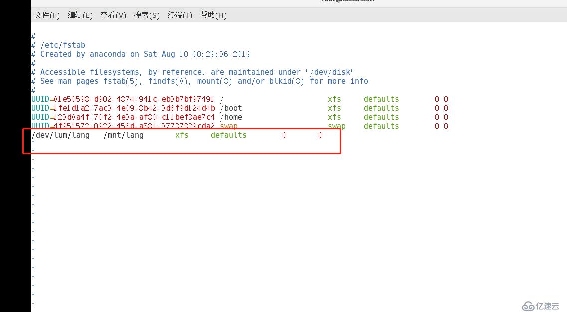 Linux系统逻辑卷管理的示例分析