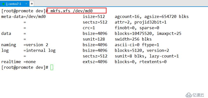 Centos 7磁盘阵列简介及Raid0，Raid1，Raid5，Raid6，Raid 10的创建