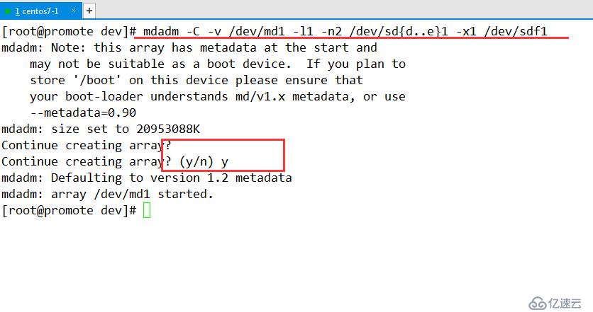 Centos 7磁盘阵列简介及Raid0，Raid1，Raid5，Raid6，Raid 10的创建