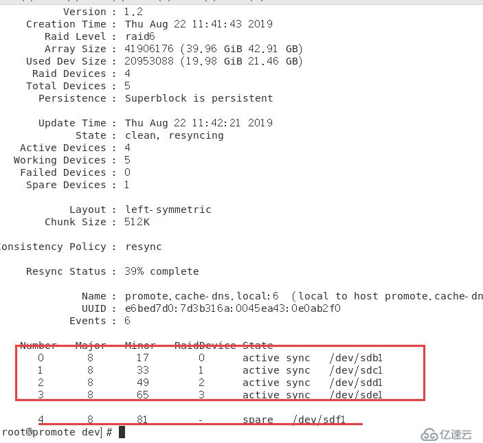 Centos 7磁盘阵列简介及Raid0，Raid1，Raid5，Raid6，Raid 10的创建