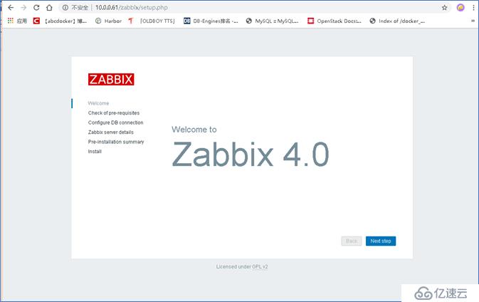 安裝zabbix-4.0-LTS（Apache+mariadb）