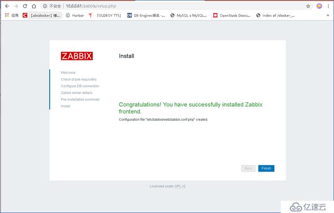 安裝zabbix-4.0-LTS（Apache+mariadb）