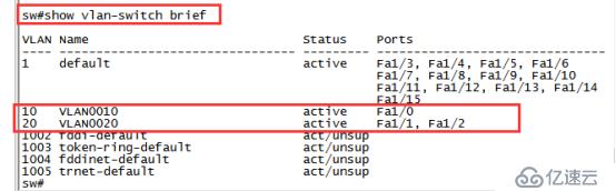 小型实验组合（VLAN+Trunk链路+三层交换）