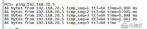 小型實驗組合（VLAN+Trunk鏈路+三層交換）