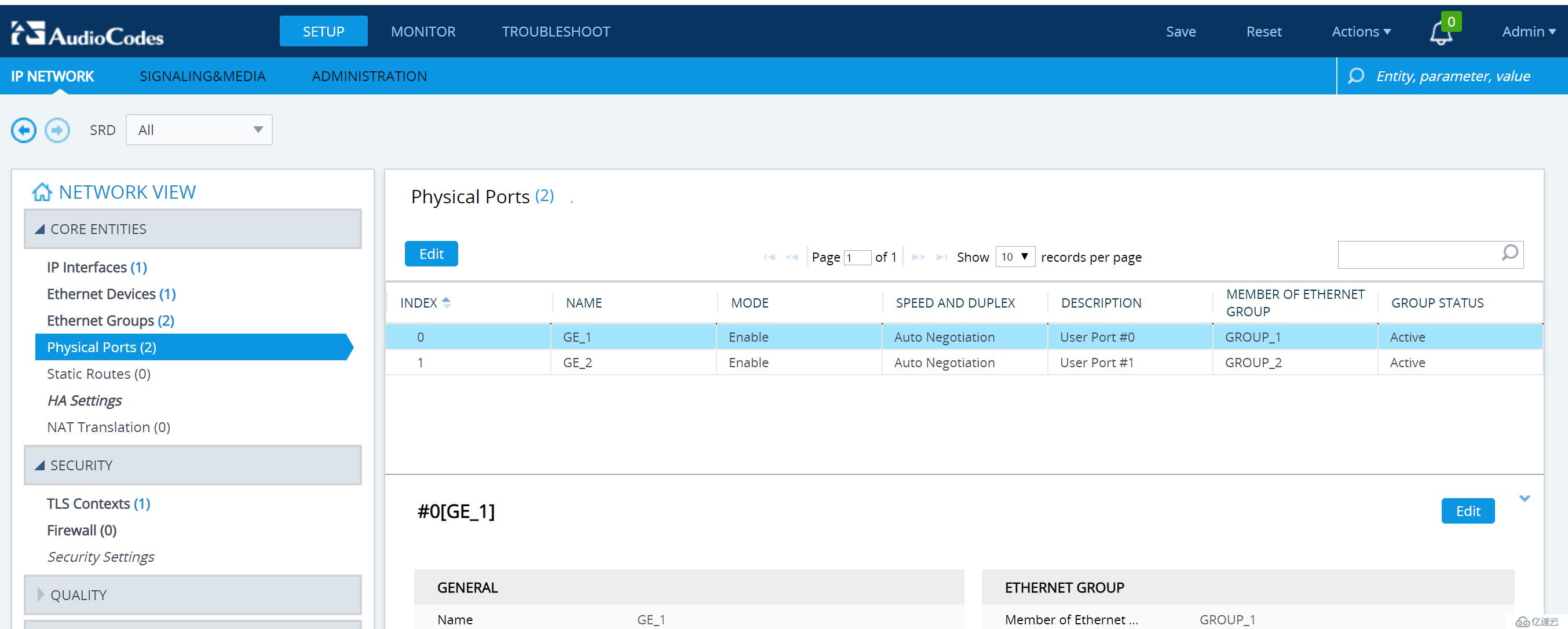 Teams Direct Routing with Audiocodes SBC