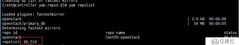 openstack 离线YUM源搭建