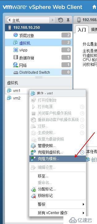 vSphere使用vCenter  server进行虚拟主机管理