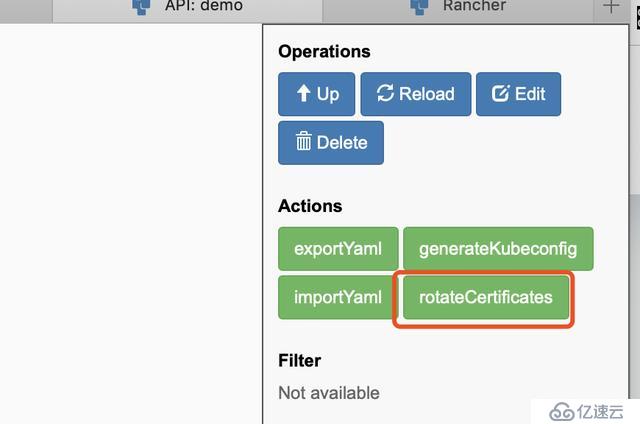 重要提醒 | 手动轮换Rancher Kubernetes集群的证书