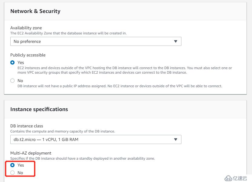 AWS RDS服务高可用性