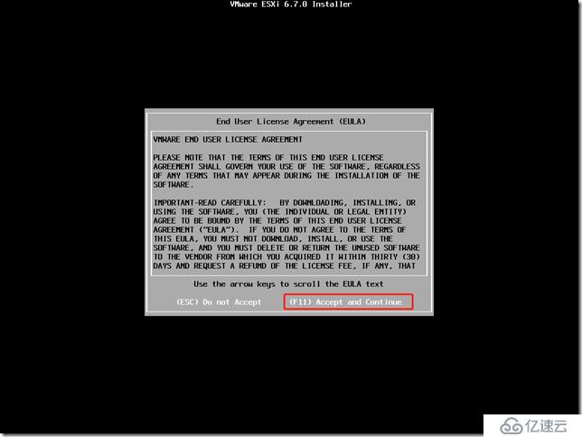 VMware ESXi 6.7安装配置