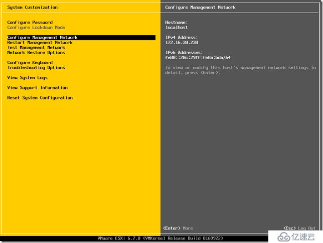 VMware ESXi 6.7安装配置