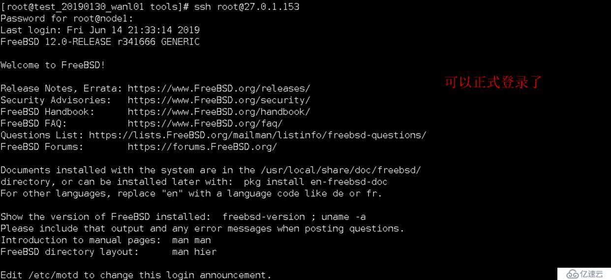 自定義FreeBSD12鏡像拉起ECS報錯后的處理過程