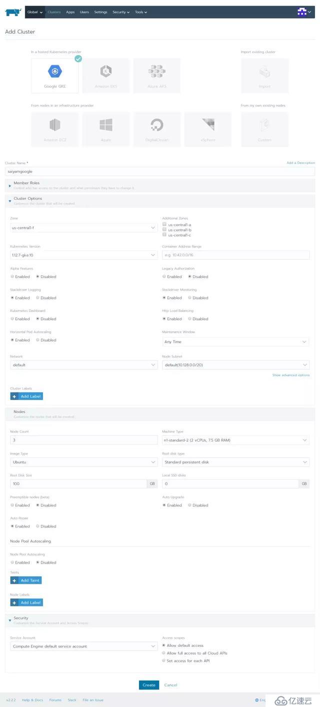 如何统一管理谷歌GKE、AWS EKS和Oracle OKE