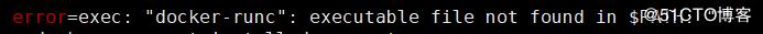 "docker-proxy": executable file not found in $path