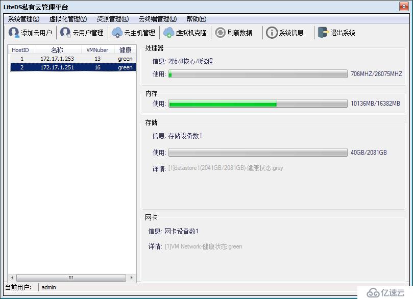 Lite私有云桌面及主機管理系統(tǒng)(LiteDS私有云管理系統(tǒng))