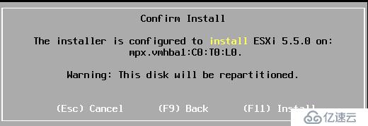 安装部署ESXi 5.5
