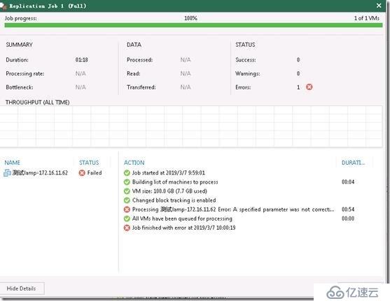 Veeam创建复制任务Replication Job