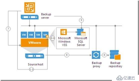 veeam備份一致性Transaction Consistency