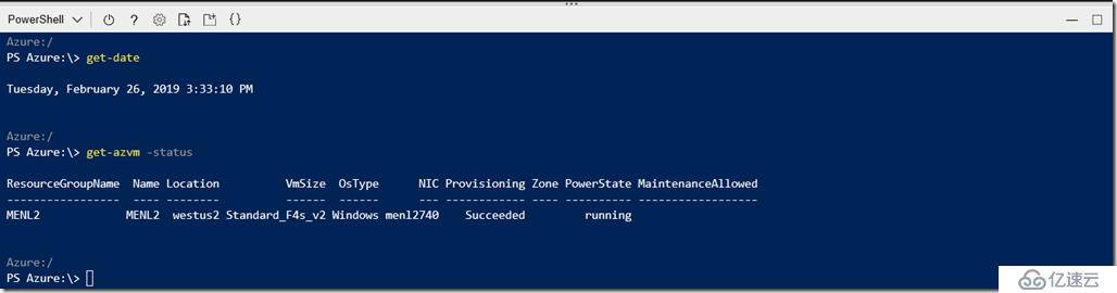 Azure Cloud Shell之Powershell快速入门