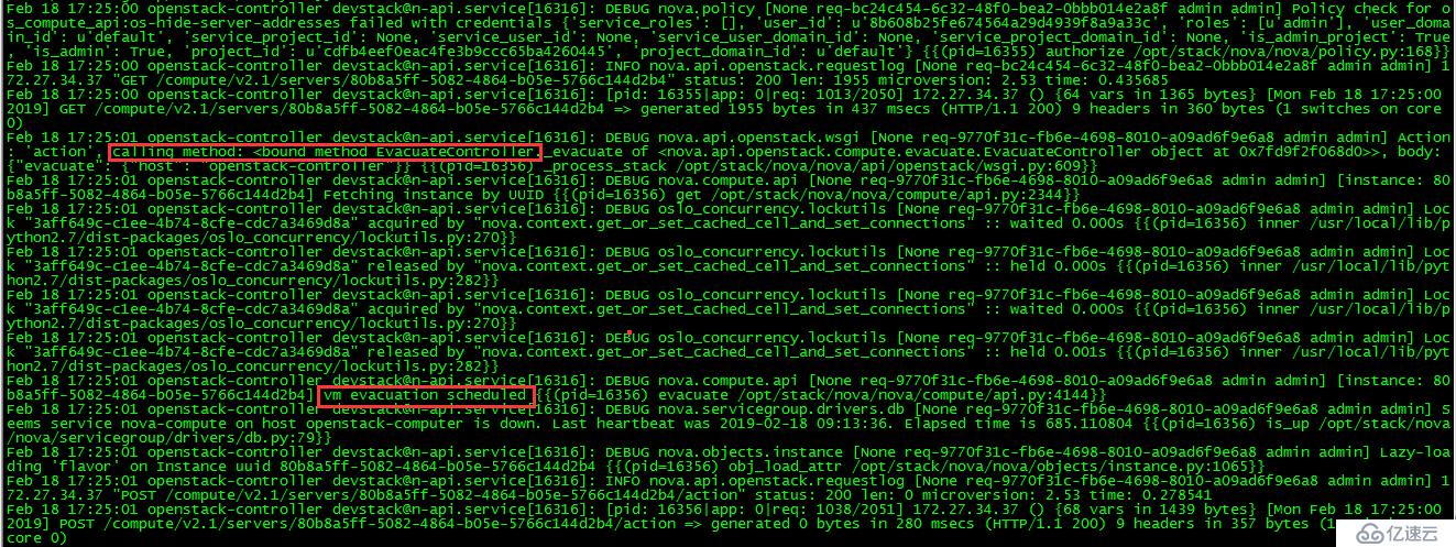 OpenStack实践(十一):Instance Live Migrate and Evacuate