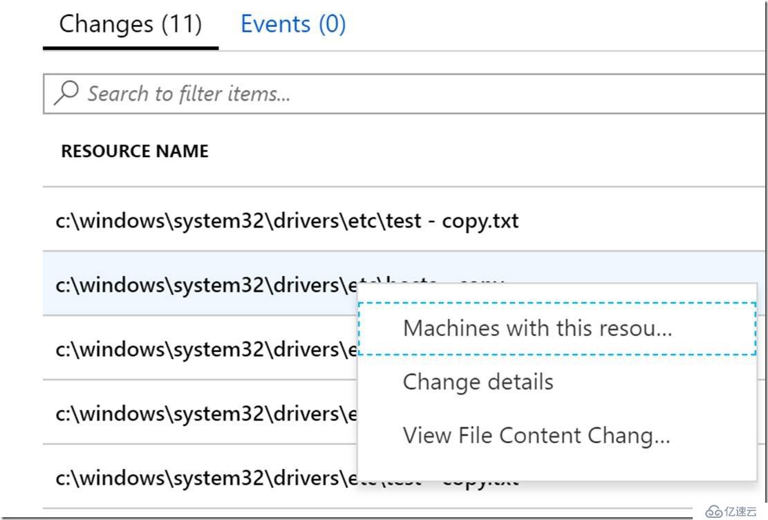 Azure实践之change tracking监控文件内容