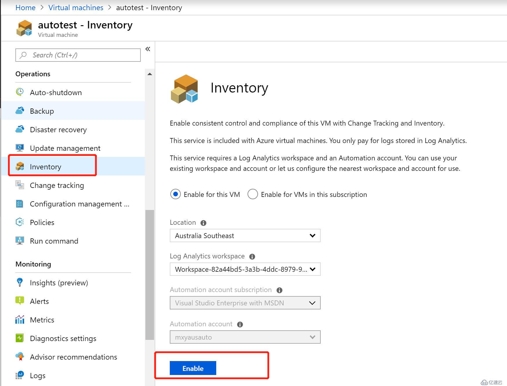 Azure实践之通过automation管理资产