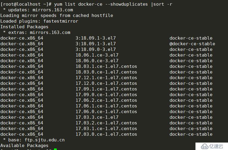 centos7上简单docker ce安装和简单配置