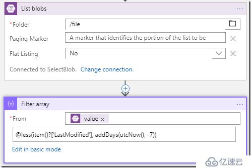 使用Logic Apps從Azure Blob存儲(chǔ)中刪除超過X天的文件