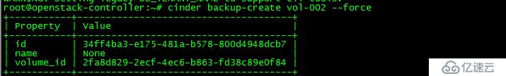 OpenStack实践(六):Cinder模块Backup and Restore Volume