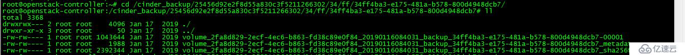 OpenStack实践(六):Cinder模块Backup and Restore Volume