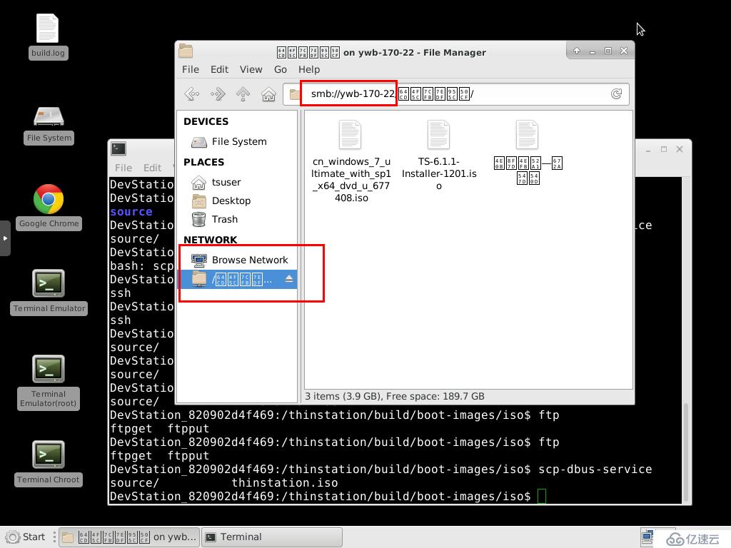 Thinstation установка и настройка с usb