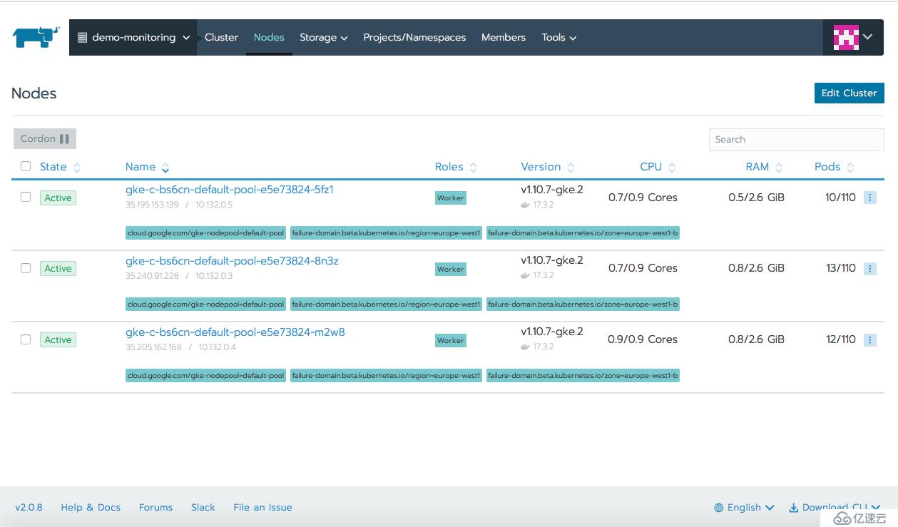 Kubernetes集群监控详解