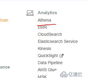 AWS Athena 分析日志