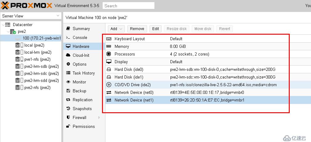 ProxmoxVE 之 V2V迁移（vmware->PVE）