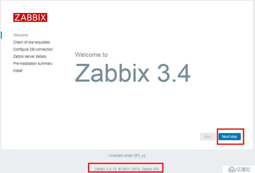 centos7安装zabbix3.4